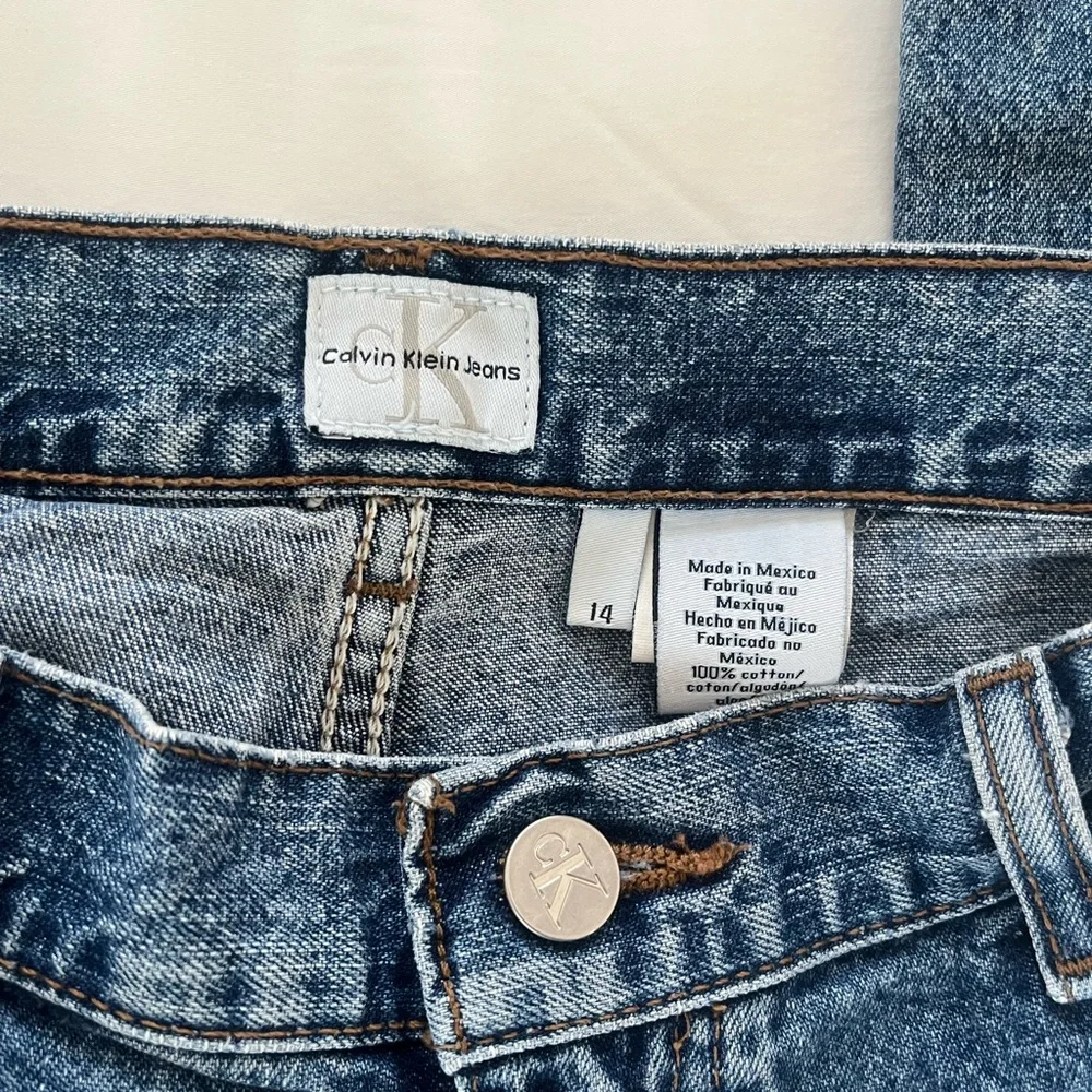 90’s Vintage Calvin Kline Straight Leg Jeans - Picture 6 of 8